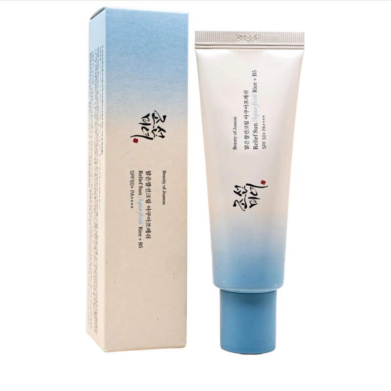 کرم ضد آفتاب بی‌رنگ بیوتی آف جوسان آکوا فرش SPF 50+ حجم 50 میلی‌لیتر