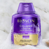 شامپو ضد ریزش مو بیوکسین مدل Biotin & Collagen مناسب انواع مو حجم 300 میلیلیتر