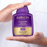 شامپو ضد ریزش مو بیوکسین مدل Biotin & Collagen مناسب انواع مو حجم 300 میلیلیتر