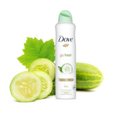 اسپری ضد تعریق داو Cucumber & Green Tea رایحه خیار و چای سبز حجم 150 میلیلیتر (انگلیس)