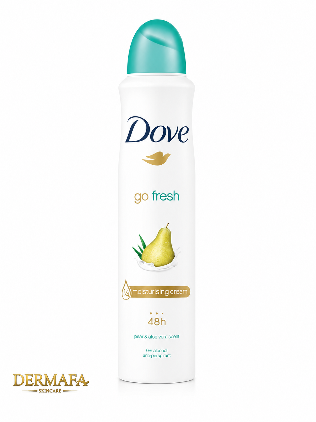 اسپری ضد تعریق داو مدل Go Fresh Pear & Aloe Vera رایحه گلابی حجم 150 میلی‌لیتر انگلیس