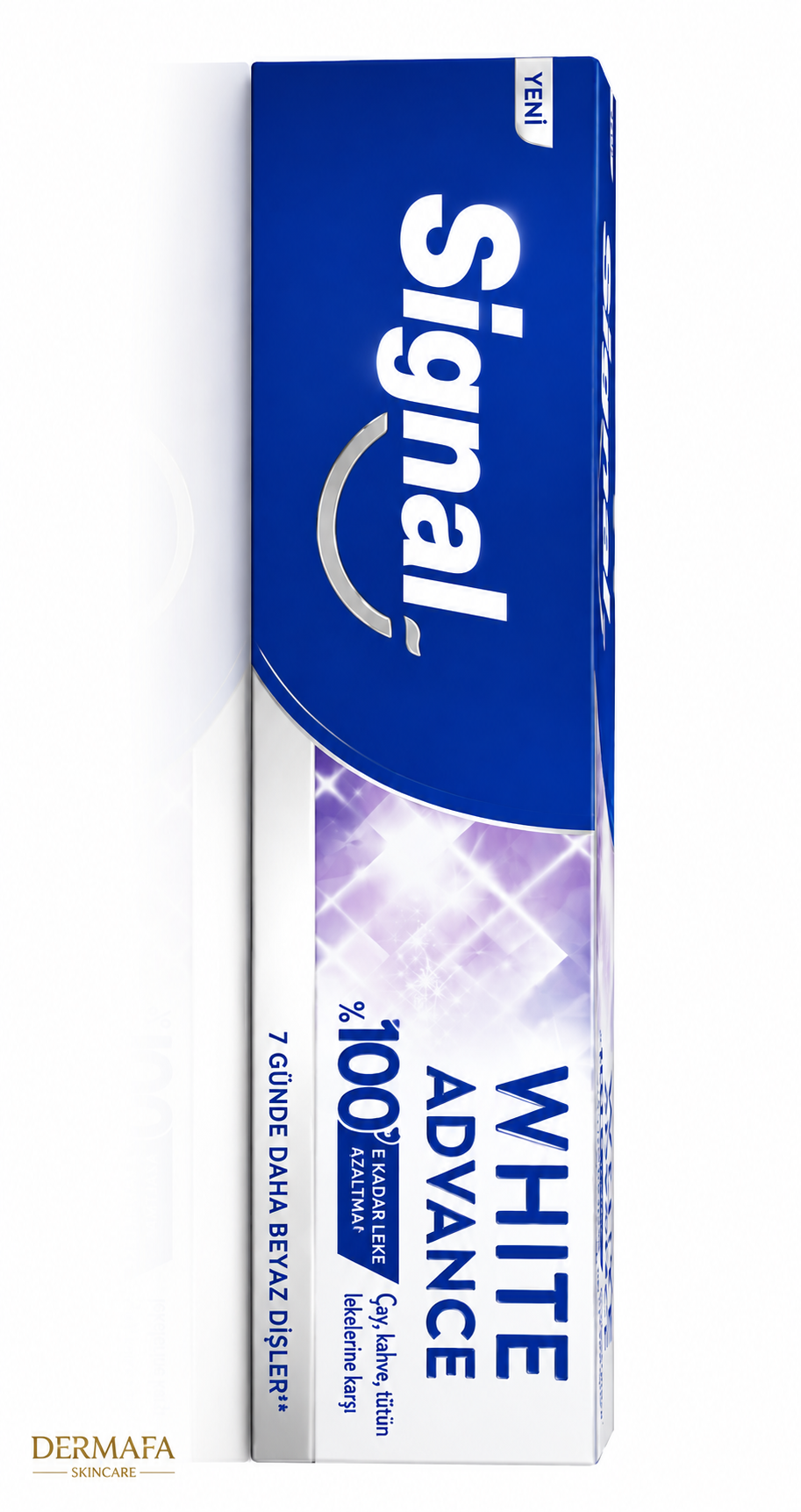 خمیردندان سفیدکننده سیگنال White Advance ضد لکه چای، قهوه و تنباکو حجم 75 میلی‌لیتر
