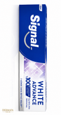 خمیردندان سفیدکننده سیگنال White Advance ضد لکه چای، قهوه و تنباکو حجم 75 میلیلیتر