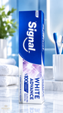 خمیردندان سفیدکننده سیگنال White Advance ضد لکه چای، قهوه و تنباکو حجم 75 میلیلیتر