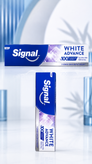 خمیردندان سفیدکننده سیگنال White Advance ضد لکه چای، قهوه و تنباکو حجم 75 میلیلیتر